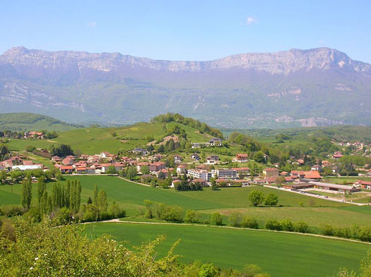 Panorama de la ville de Herbeys (38320) 